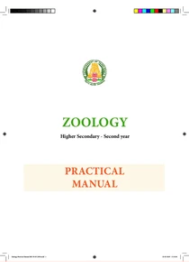 12th Zoology Practical Manual