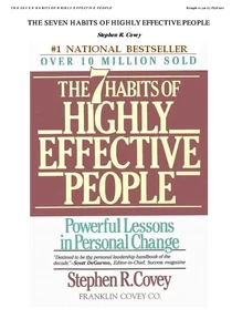 7 Habits of Highly Effective People Book