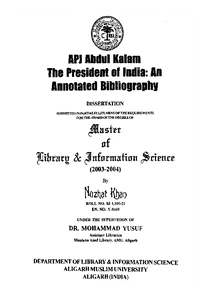 Download APJ Abdul Kalam Biography PDF 