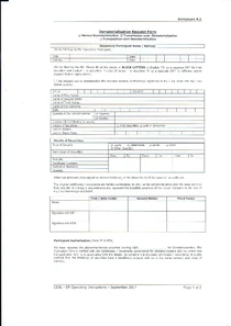 Annexure 4.1 Dematerialisation request form