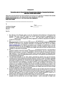 Annexure 4.4 Partnership Letter For Channel Services