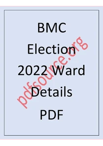 BMC Election 2022 Ward Details
