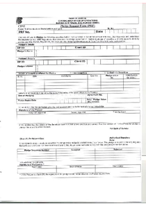 Bank Of Baroda Pledge Request Form