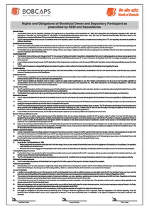 Bank Of Baroda Rights And Obligations