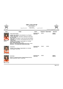 Carlton County Jail Roster