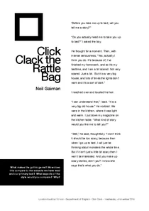 Click Clack The Rattlebag