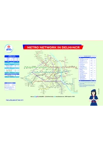 Delhi Metro Map 2022