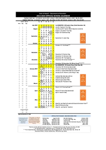 DepEd School Calendar 2022-2023