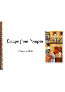 Escape From Pompeii