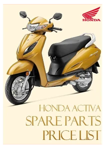 Honda Activa Spare Parts Catalogue