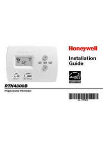 Honeywell Home Thermostat Manual