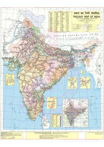 Indian Railway Map 2021