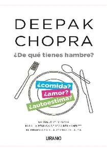 Libro De Que Tienes Hambre