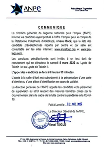 Liste Des Admis Au Bac2 2022 Au Togo