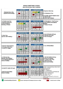MCPSS Calendar 2022 – 2023