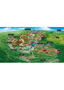 Mapa Portaventura 2022