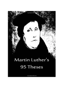 Martin Luther 95 Theses