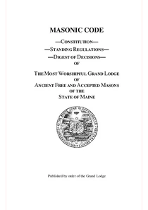 Masonic Code Book