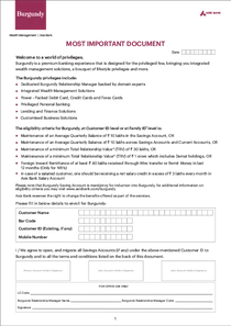 Most Important Axis Bank Document