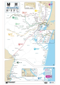 NJ Transit Map