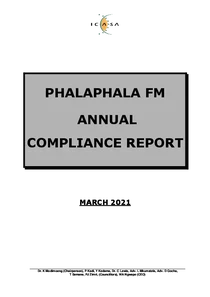 Phala Phala Report