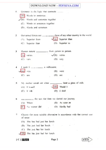 Revenue Talati Old Exam Paper With Answer Key 2014