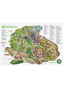 San Diego Zoo Map 2022