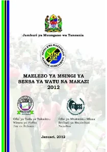 Sensa Ya Watu Na Makazi 2012