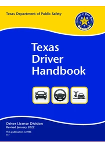 Texas Driver Handbook 2022