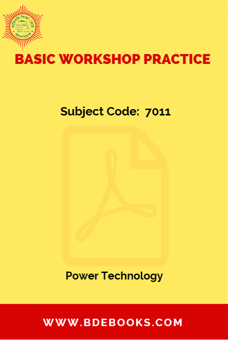 Basic Workshop Practice (7011) – Power Technology
