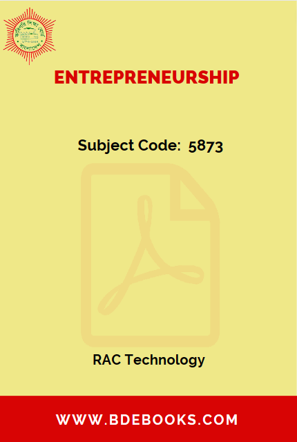 Entrepreneurship (5873) – RAC