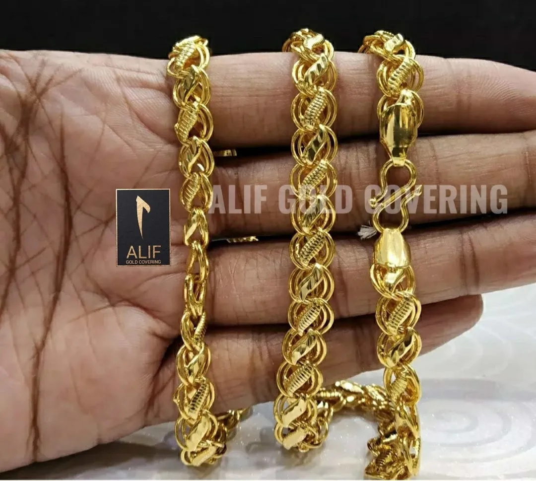 Alif sale gold covering