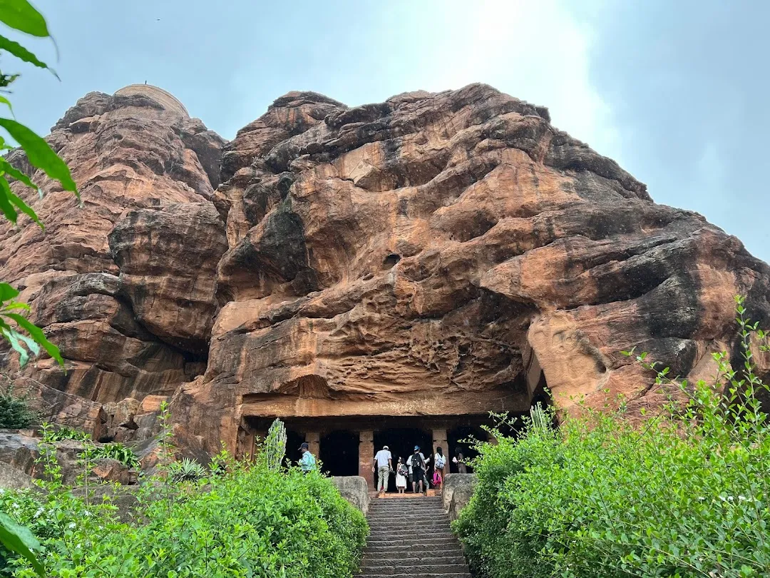 Badami caves temple,,karnataka,india #2 Canvas Print / Canvas Art by Sumit  Kumar - Fine Art America