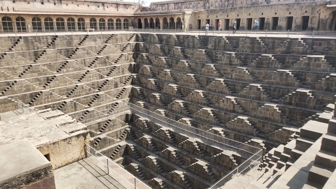 India, Chand Baori is among the largest and deepest such wells in Rajasthan  Wall Art, Canvas Prints, Framed Prints, Wall Peels | Great Big Canvas