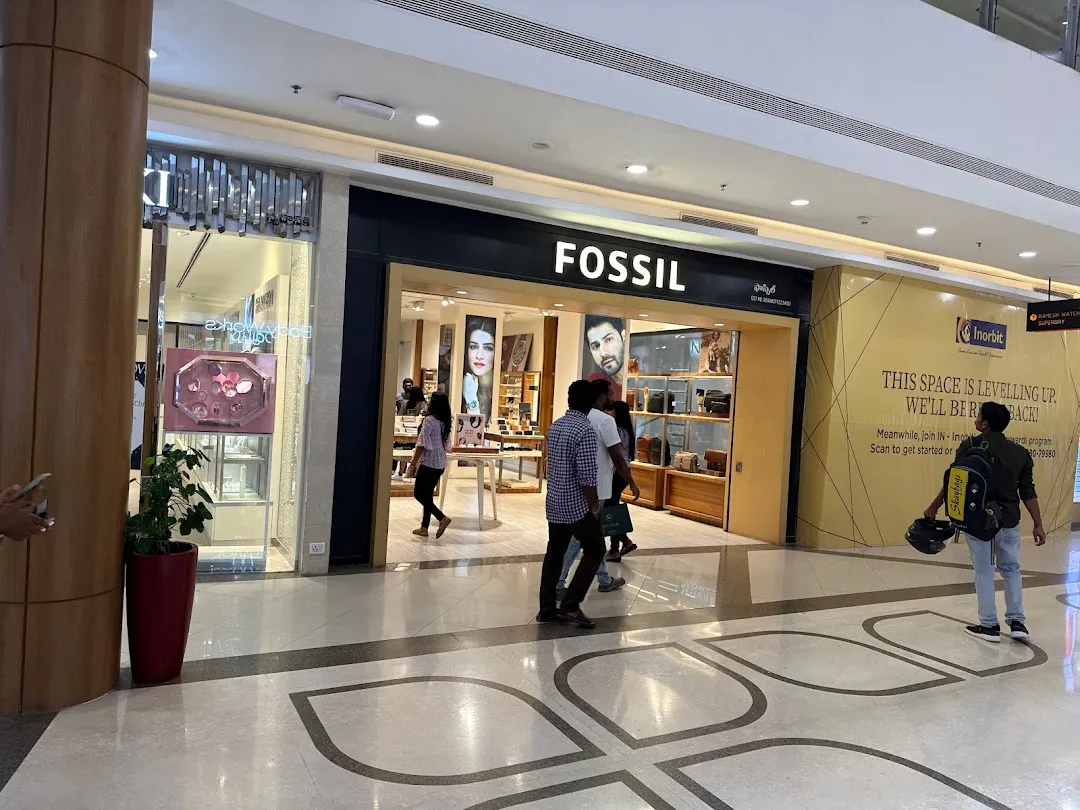 Fossil Exclusive Store Inorbit Mall Watch store Hyderabad