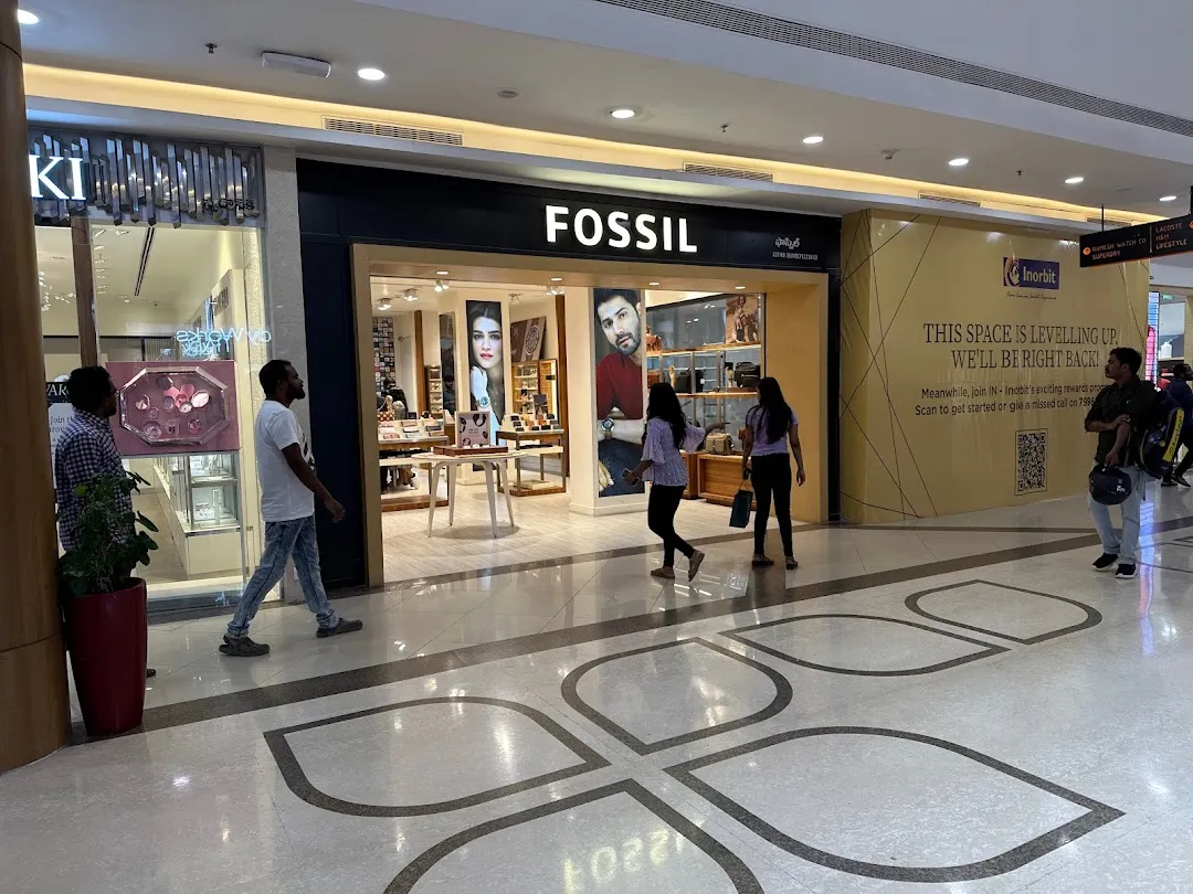 Fossil Exclusive Store Inorbit Mall Watch store Hyderabad