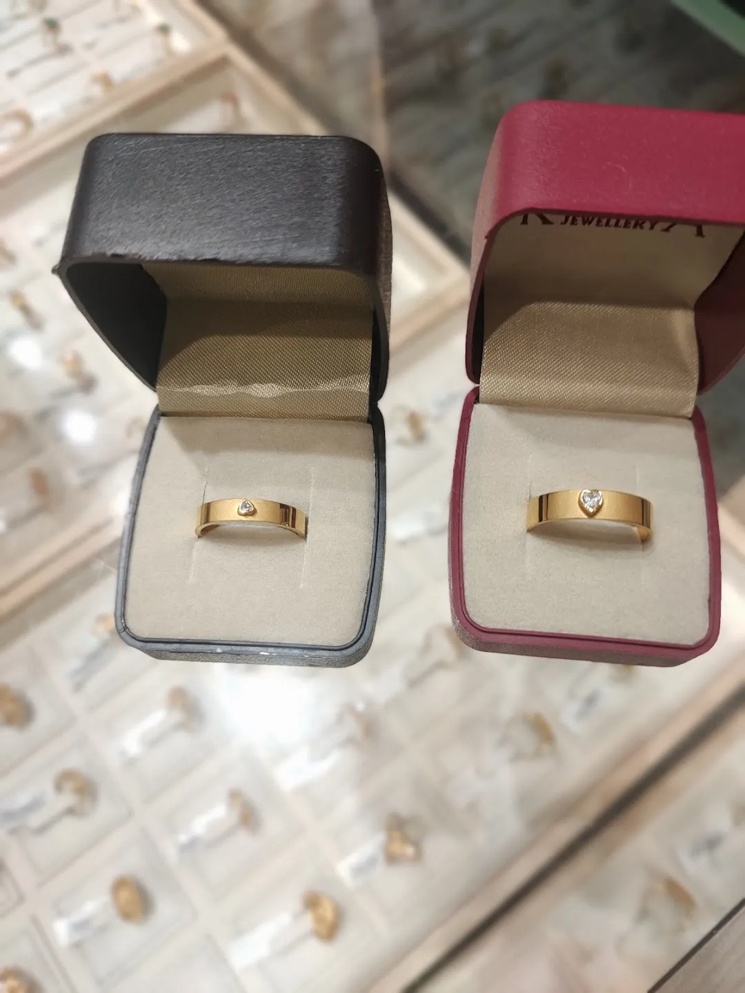 Khazana jewellery hot sale couple rings