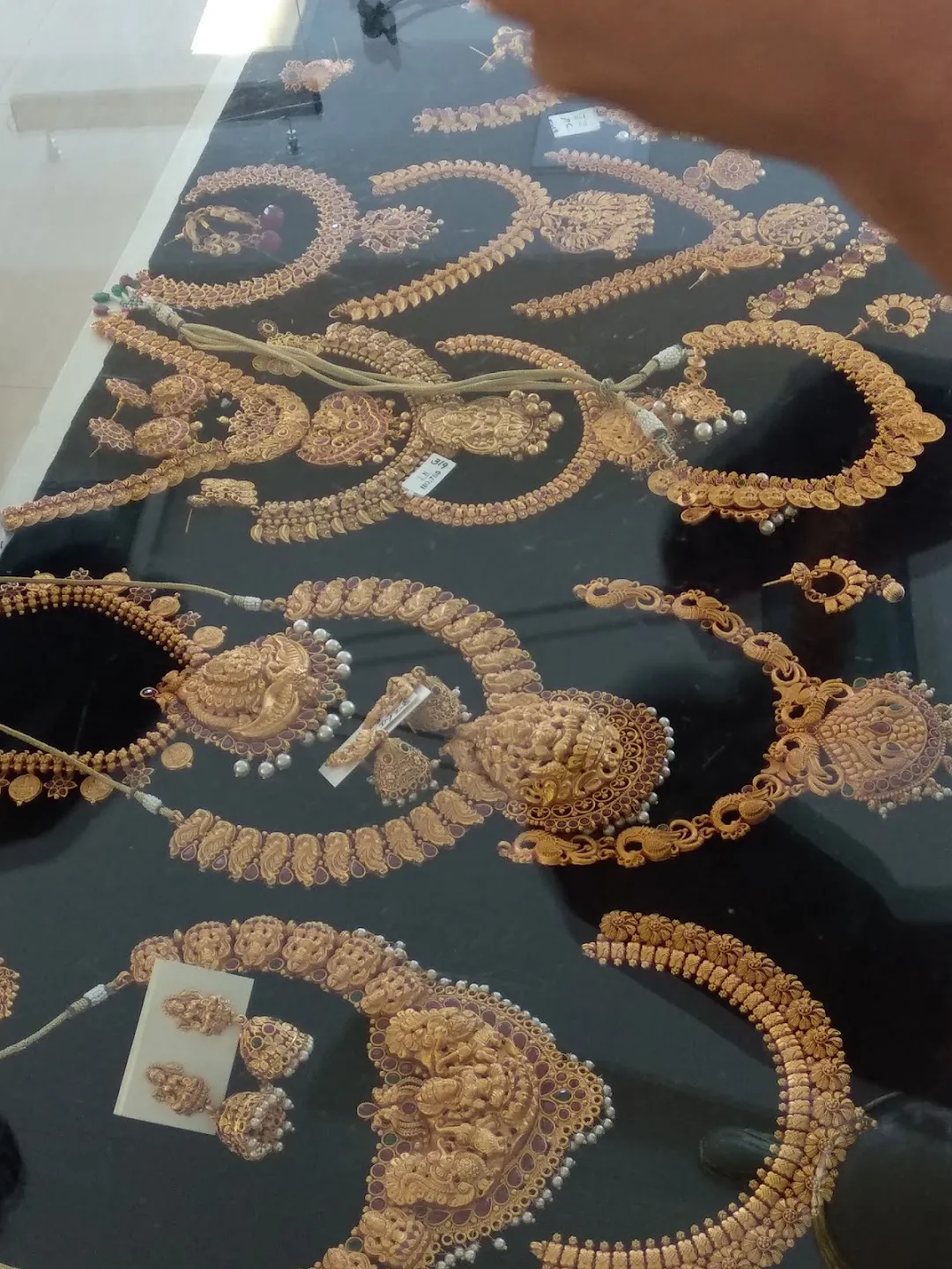 Kollam supreme 1 sales gram gold ornaments photos