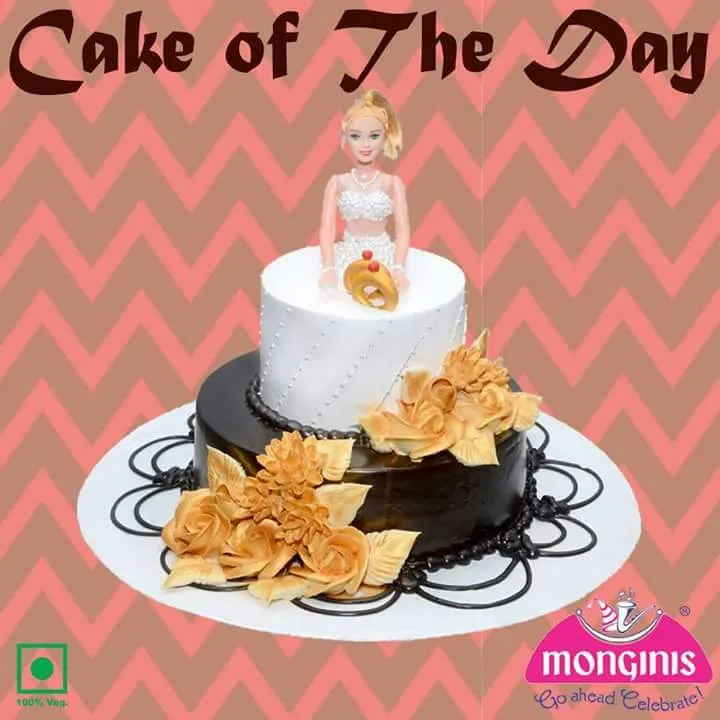 Barbie doll cake 2 kg - The cake studio monginis | Facebook