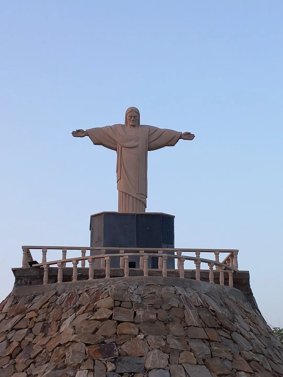 Tourist visits at the Tableau of Seven Wonders Park in Ajmer