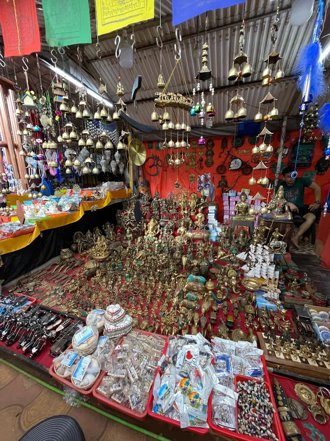 Bright National Indian Colored Bags are Sold in the Market of Bazaars in  India, Goa. Souvenirs Gifts India Stock Photo - Image of indian, handmade:  134400052