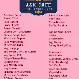 A&K CAFE THE HUNGER HUNT