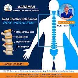 Aarambh Diagnostic CT Scan Center & Superspeciality Clinic : CT Scan , Pathology. X Ray , Neuroclinic And Orthopaedic Clinic