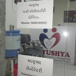Aayushya Multi Speciality Hospital - Physician Surgeon Orthopaedic Paediatrician Gastroenterologist Laboratory Test ICU