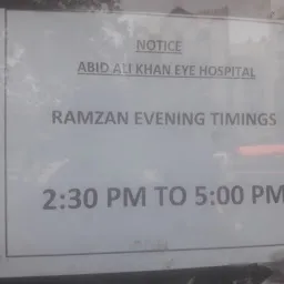 Abid Ali Khan Eye Hospital
