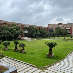 Academic block lawns