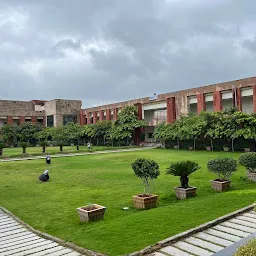 Academic block lawns