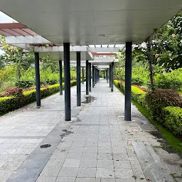 Academic block lawns