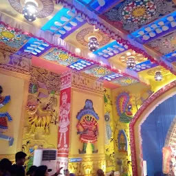 AJ block puja pandal