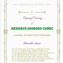 Akshaya Homeo Clinic